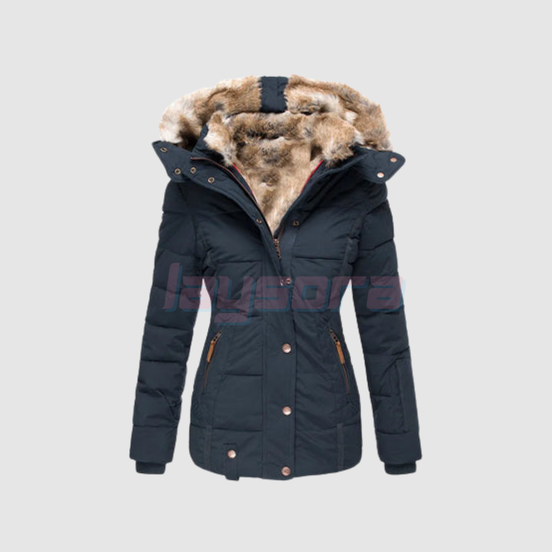 Aurelia - Winterjacke mit Kunstpelzfutter