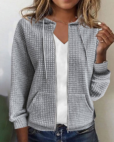 ALVIA | Bequeme Strickjacke mit praktischen Taschen