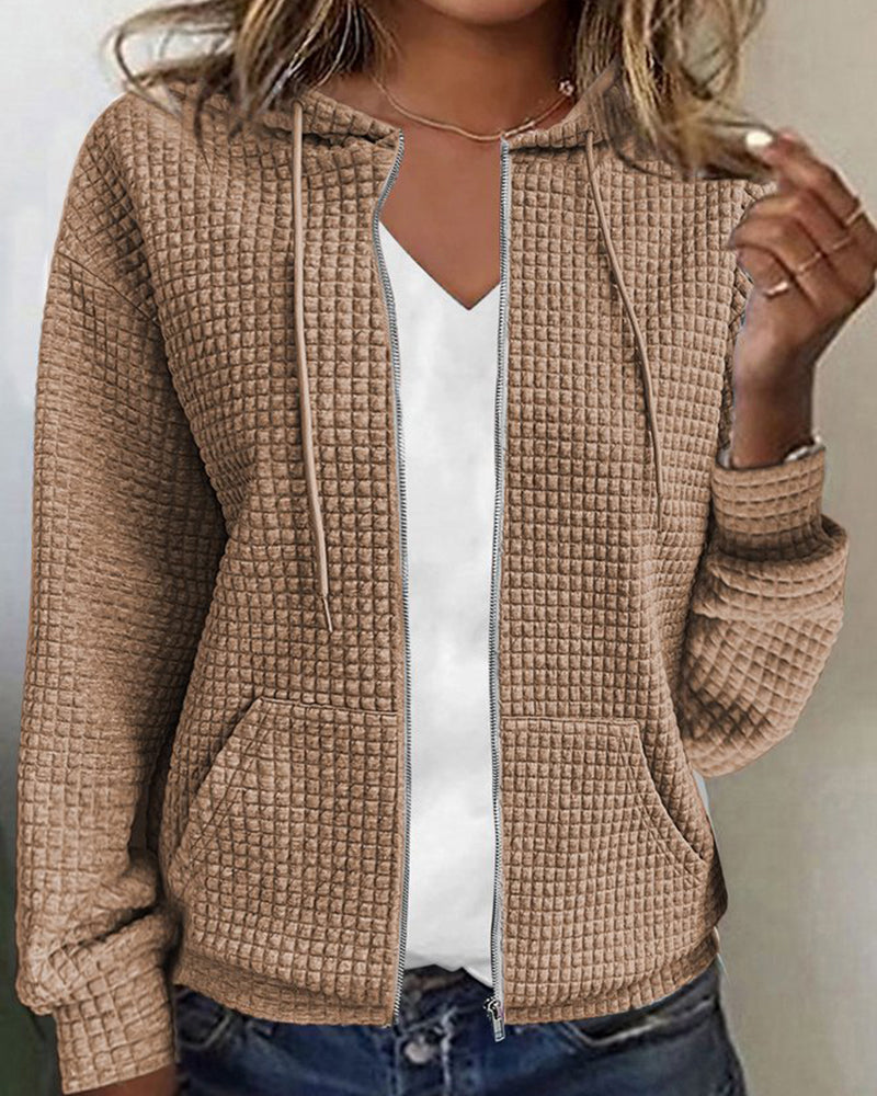 ALVIA | Bequeme Strickjacke mit praktischen Taschen