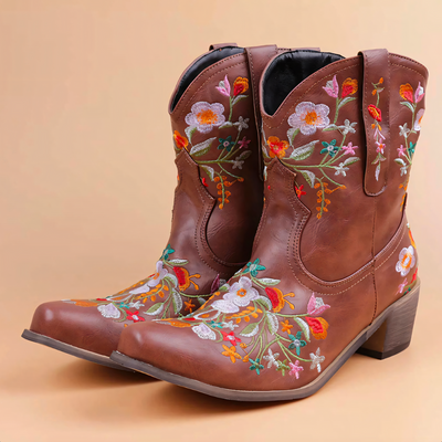 ÉLODIE | Wetterfeste Cowgirl-Stiefel im angesagten Vintage-Stil