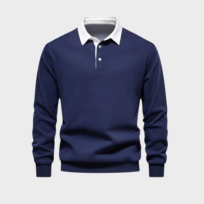 KLAUS - Klassischer Winter-Polopullover für Herren