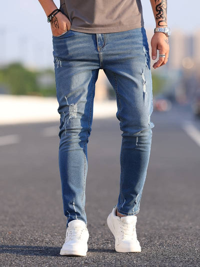 ADYAN | Slim-Fit-Stretch-Jeans für Männer