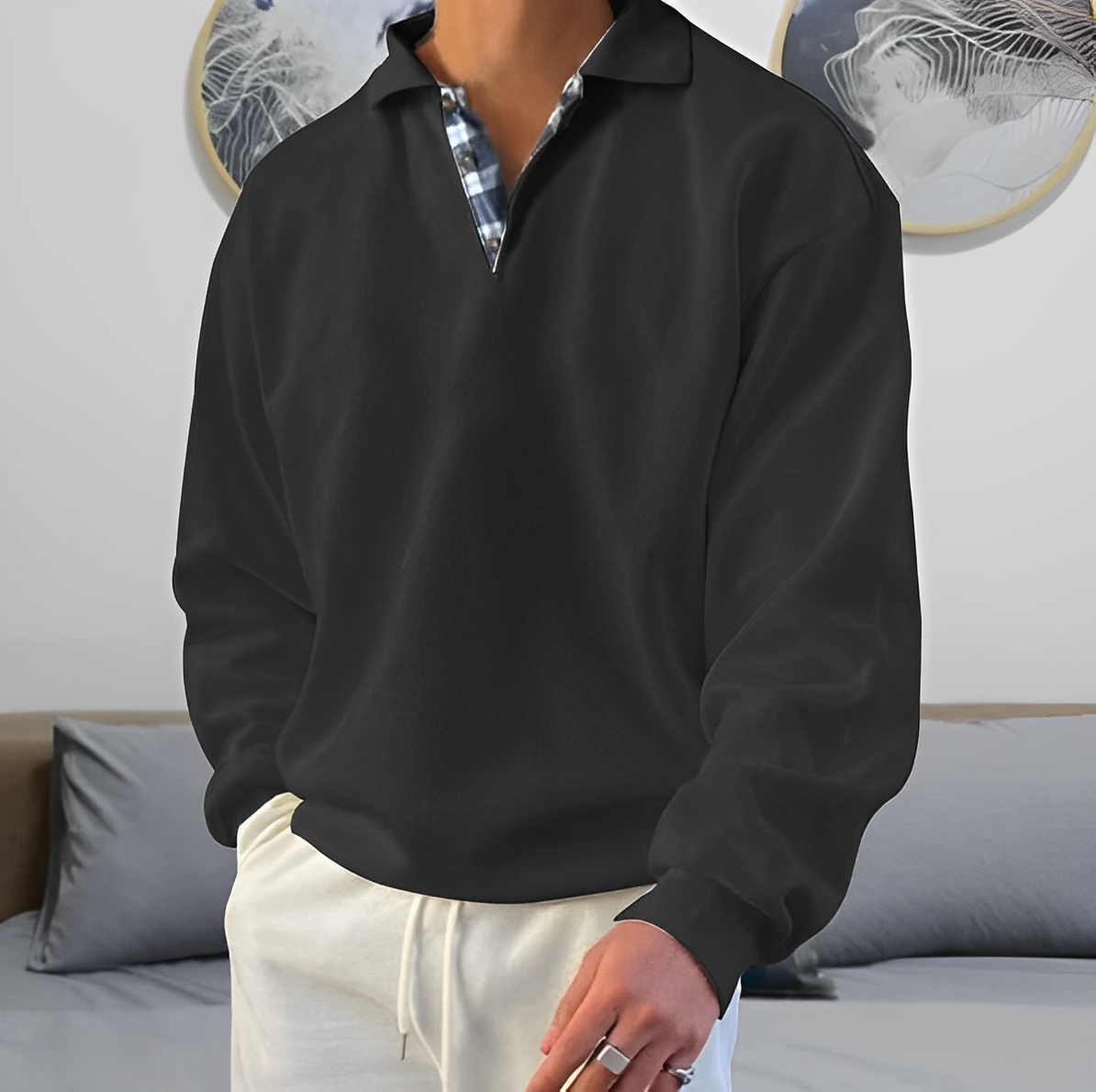 Reginald – Bequemer Polopullover für Herren