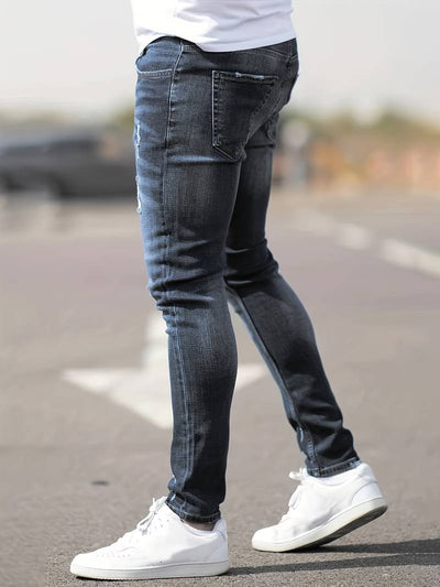 ADYAN | Slim-Fit-Stretch-Jeans für Männer