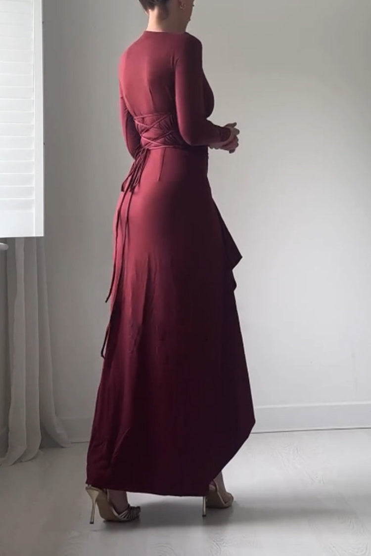 ROSALIE  | Venus Langärmeliges Kleid mit femininer Silhouette