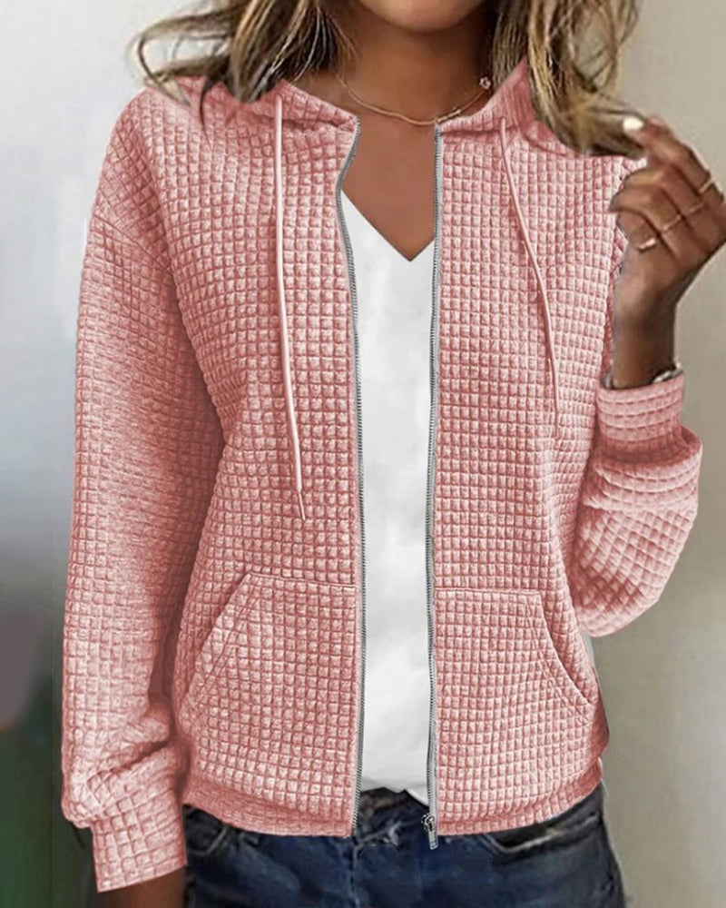 ALVIA | Bequeme Strickjacke mit praktischen Taschen