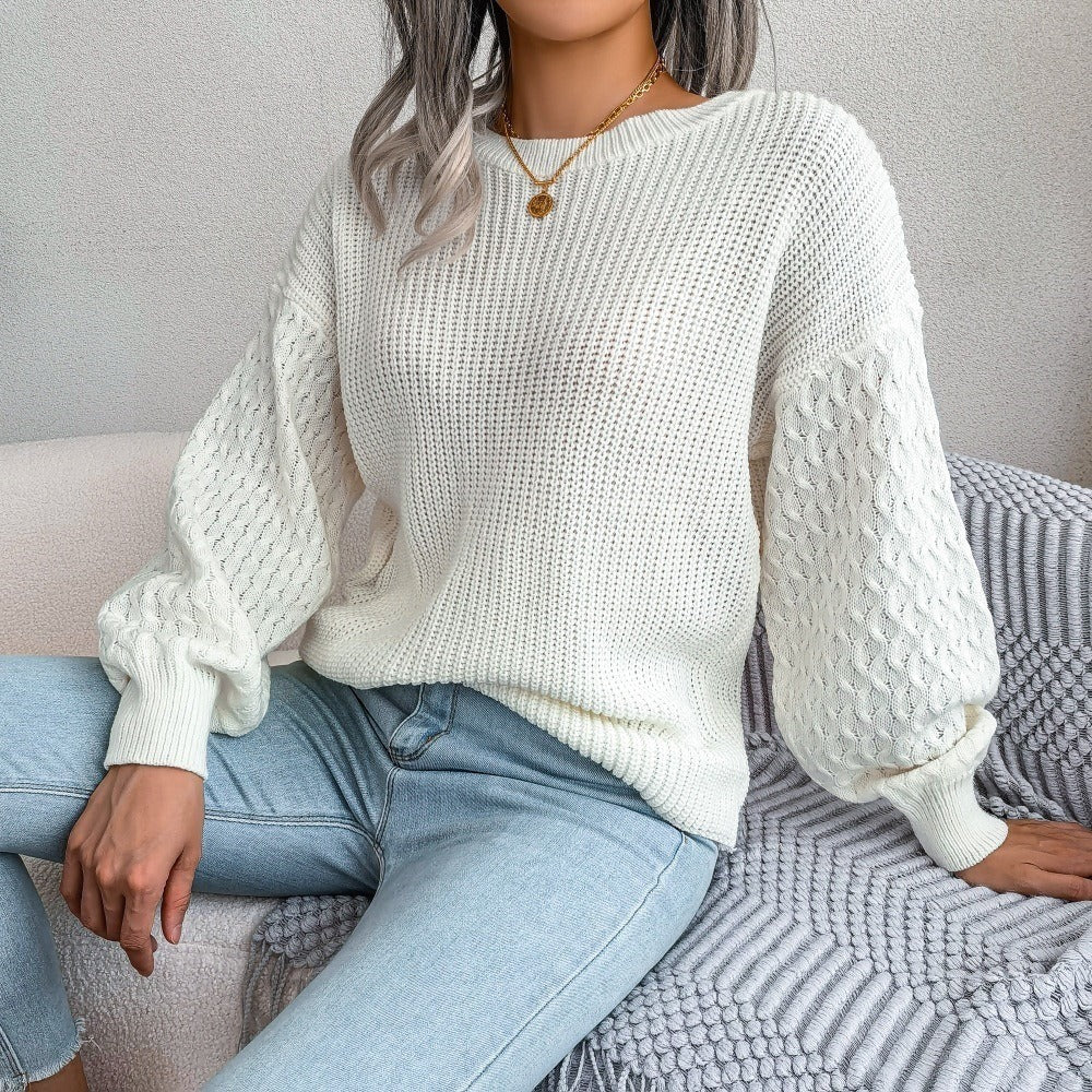 Nadia - Eleganter und locker gestrickter Pullover