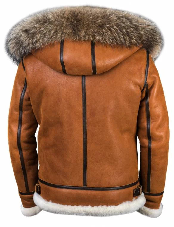 Heevan - Nordische Luxus-Winterjacke mit Kapuze für Männer