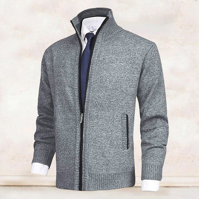 Sergio - Herren Strickjacke mit Kragen