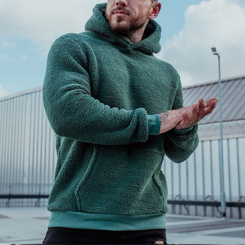 SEVEN | Weicher Herren-Kapuzenpullover im Fluffy-Design