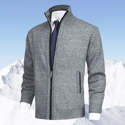 Sergio - Herren Strickjacke mit Kragen