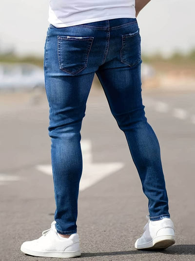 ADYAN | Slim-Fit-Stretch-Jeans für Männer