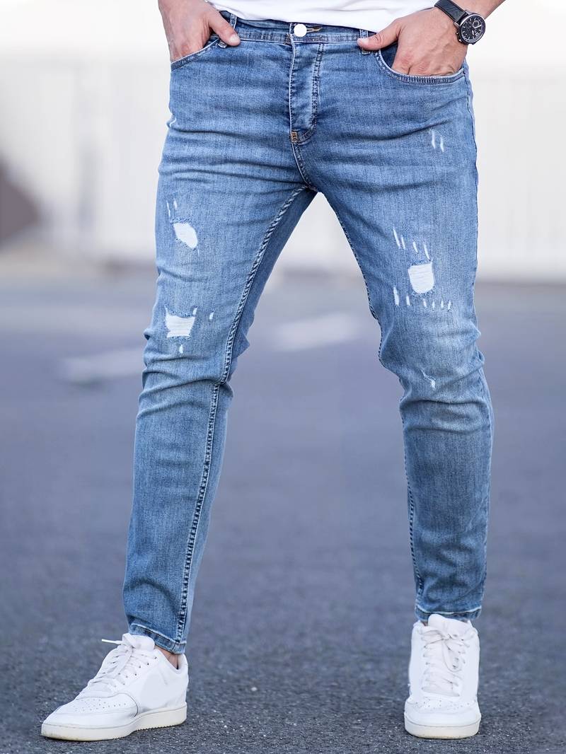 ADYAN | Slim-Fit-Stretch-Jeans für Männer