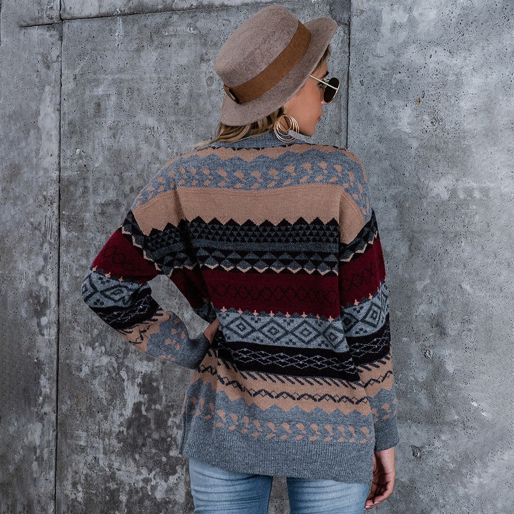 Dagmar - Lockerer Vintage-Ethik-Pullover