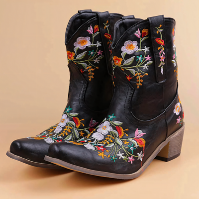 ÉLODIE | Wetterfeste Cowgirl-Stiefel im angesagten Vintage-Stil