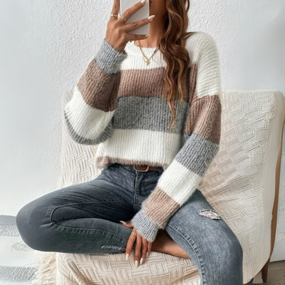 Vanessa - Lässiger & kuscheliger Pullover