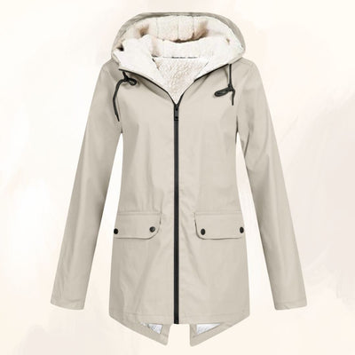 Gipfelfreund Wasserdichte Winterjacke mit flauschigem Fellfutter