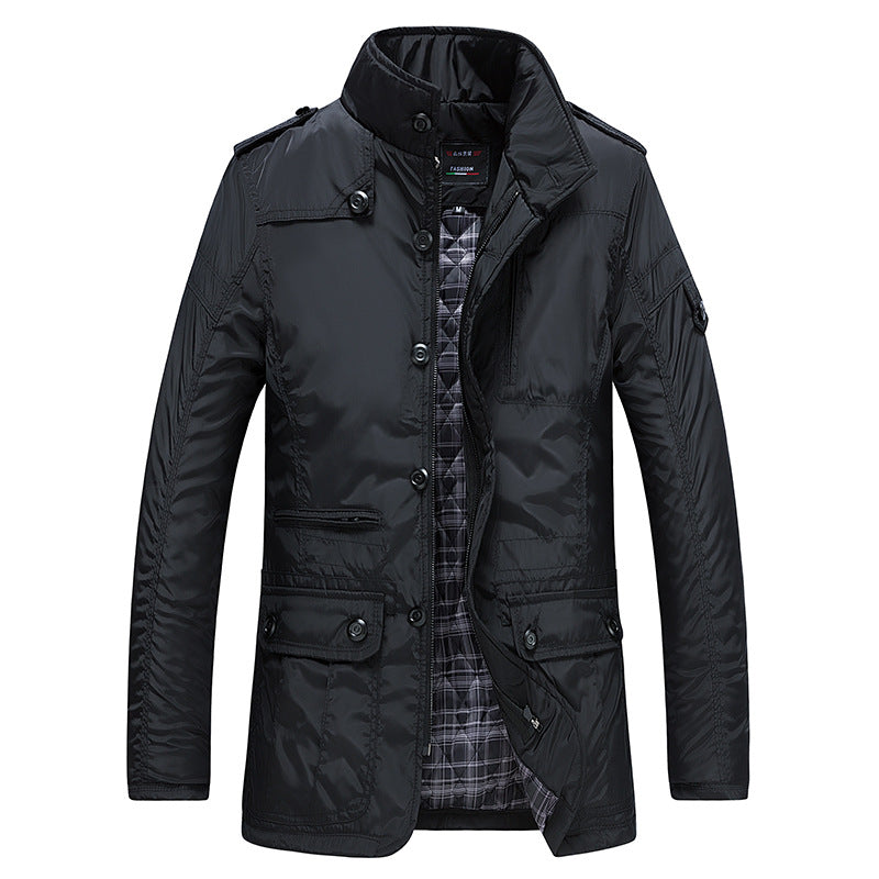 Zeke - Wasserdichte Herren Winterjacke: Stilvoll & Warm