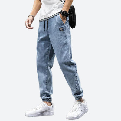 CASIMIR | Lässige Denim-Sweatpants mit Stretch für Herren