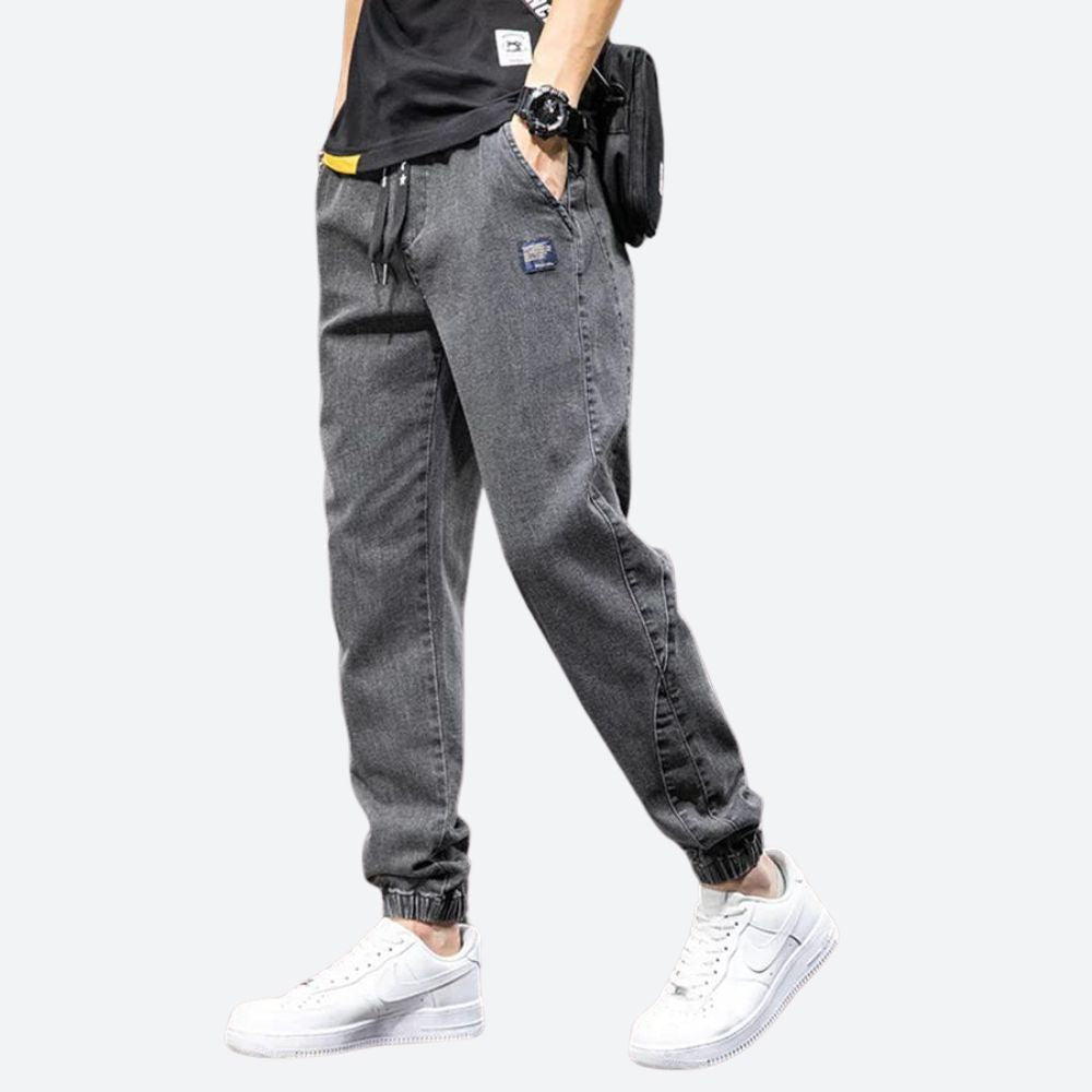 CASIMIR | Lässige Denim-Sweatpants mit Stretch für Herren