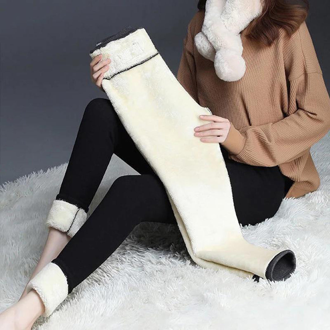 EVELYN | Wärmende Fleece-Leggings für Damen im Winter