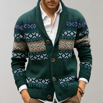 SCOON - Stylische Weihnachtsstrickjacke für Männer