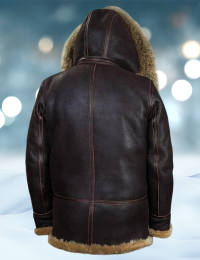 Foxx - Warme Leder-Pelzjacke