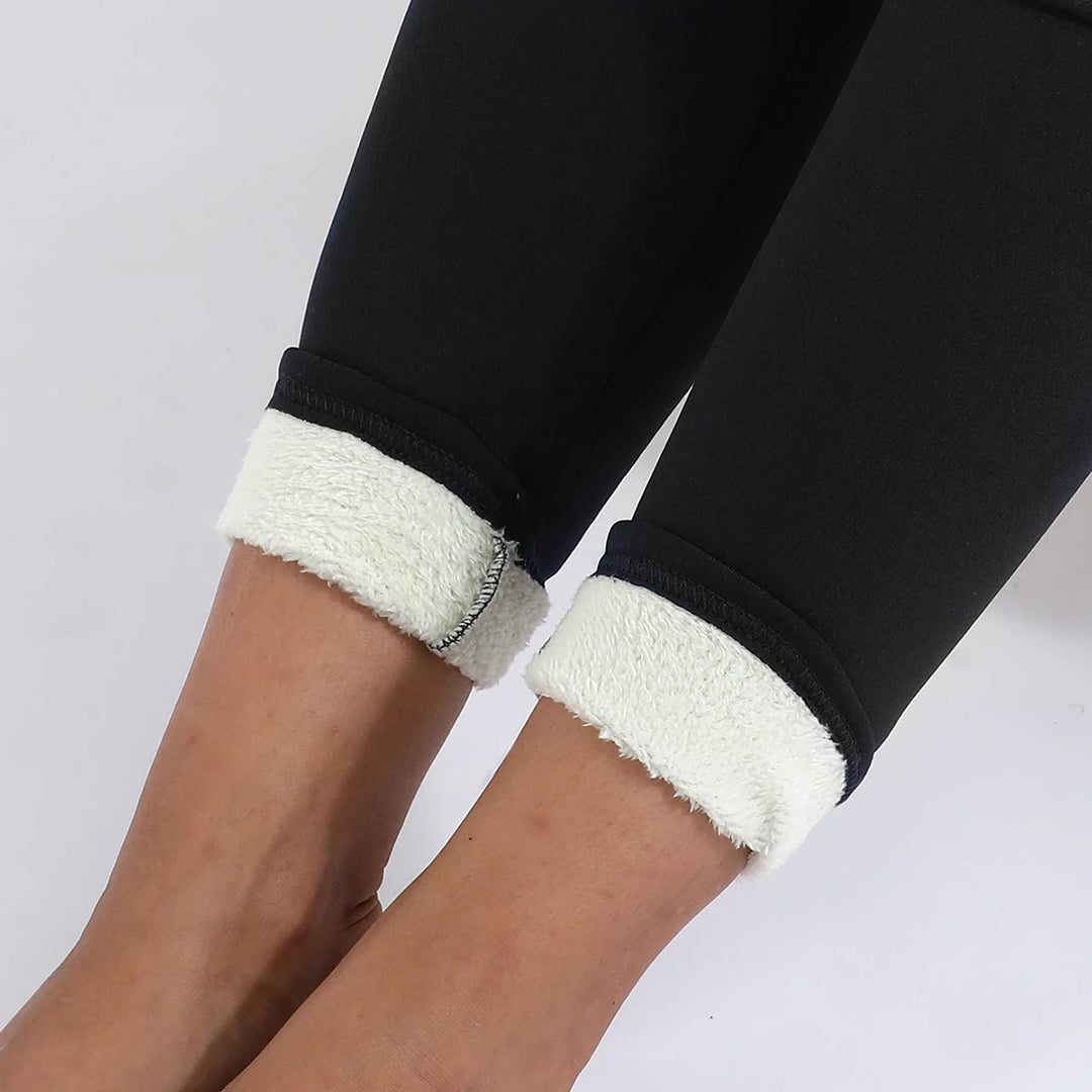 EVELYN | Wärmende Fleece-Leggings für Damen im Winter