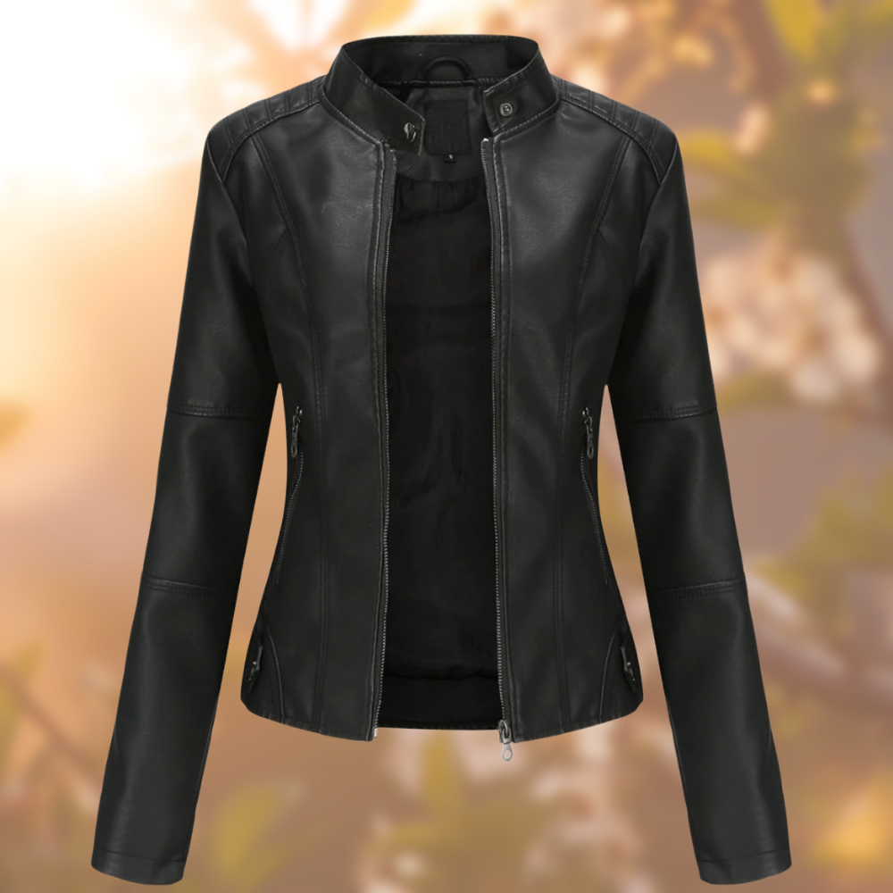 Tove - Chic Allure Lederjacke