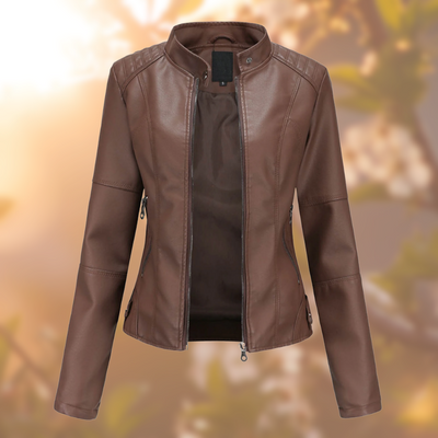 Tove - Chic Allure Lederjacke