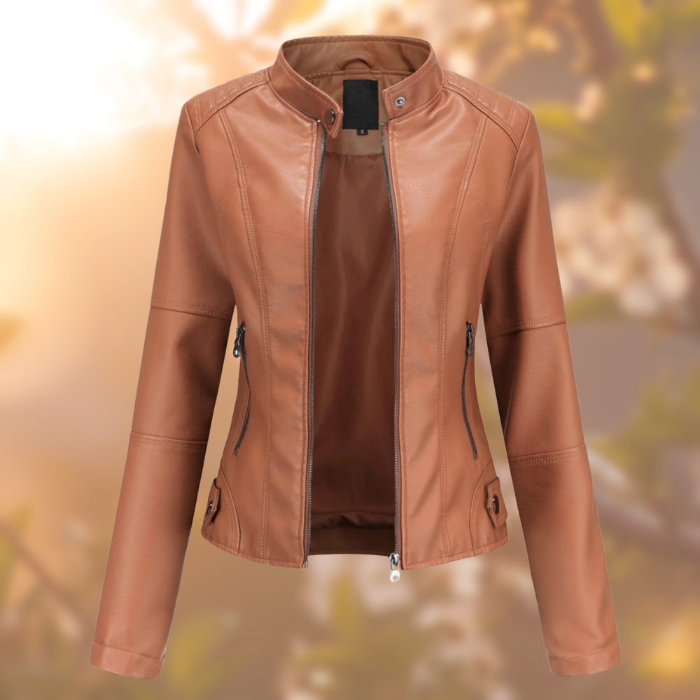 Tove - Chic Allure Lederjacke