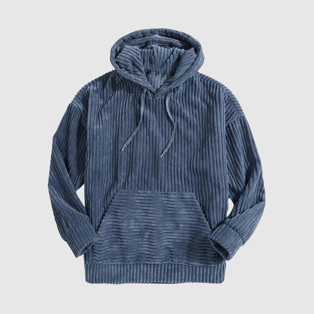 LUKIAN| Felix Grant Kapuzenpullover im Cord-Look