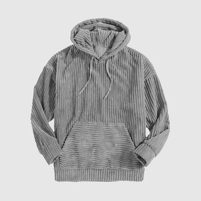 LUKIAN| Felix Grant Kapuzenpullover im Cord-Look