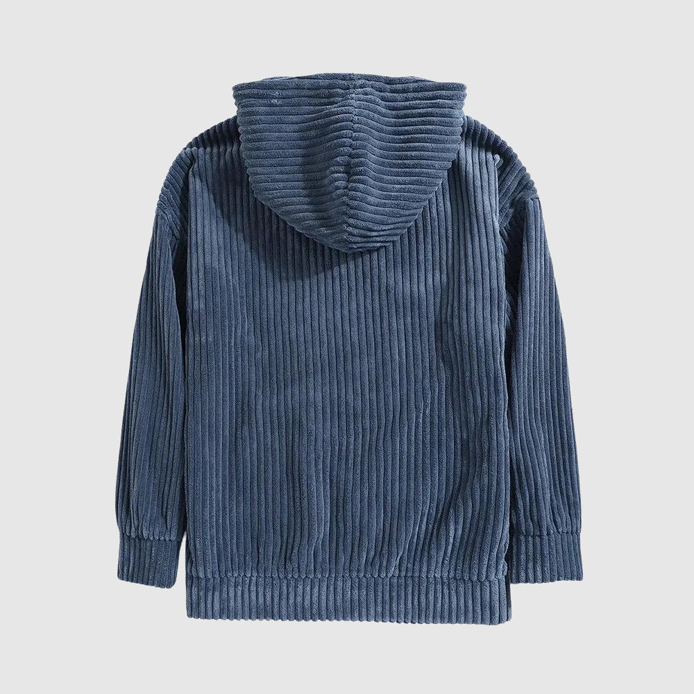 LUKIAN| Felix Grant Kapuzenpullover im Cord-Look