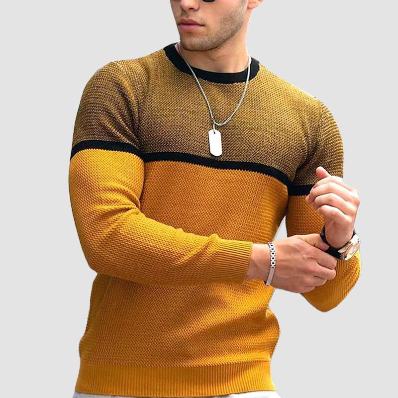 JAROMIR | Stylischer Pullover im New Jersey Style