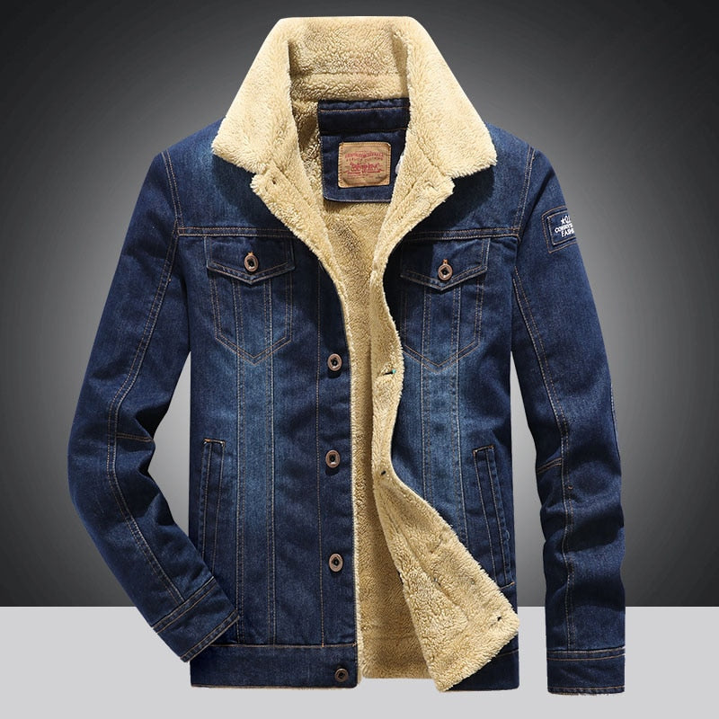 Ralph - Herren Fleece Denim Jacke