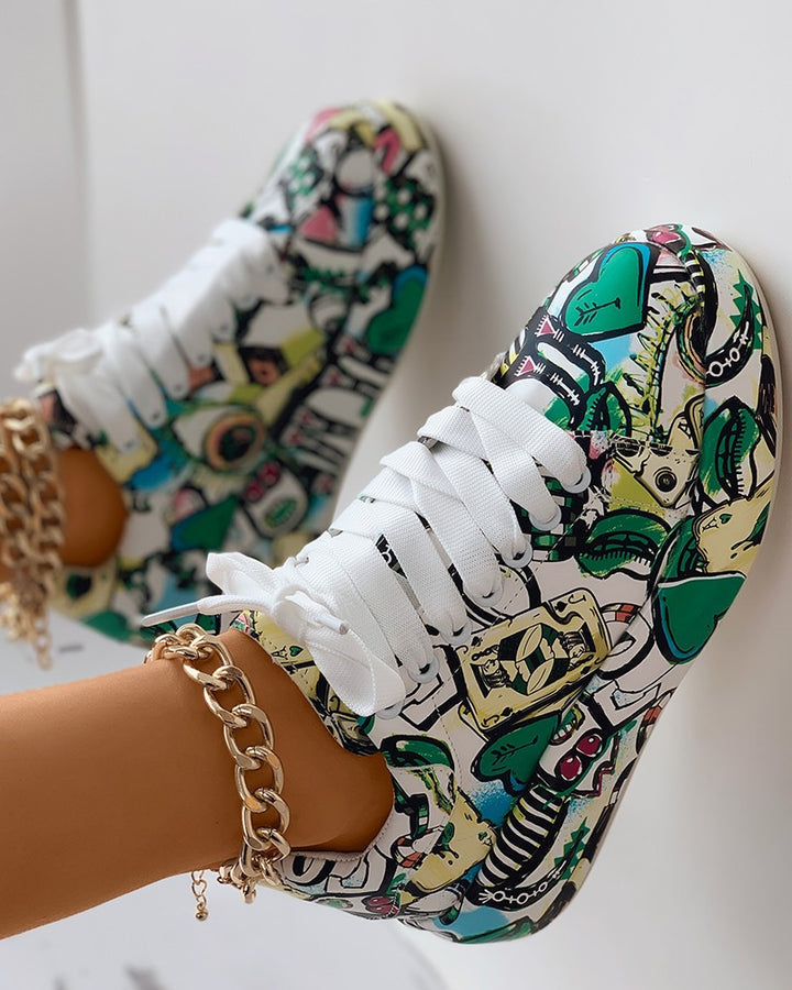 THEDA | Graffiti-inspirierte Sneakers für Damen