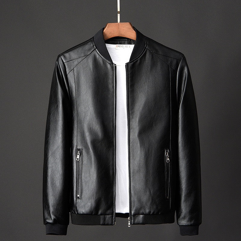 DAVID | Stylische Herren Lederjacke