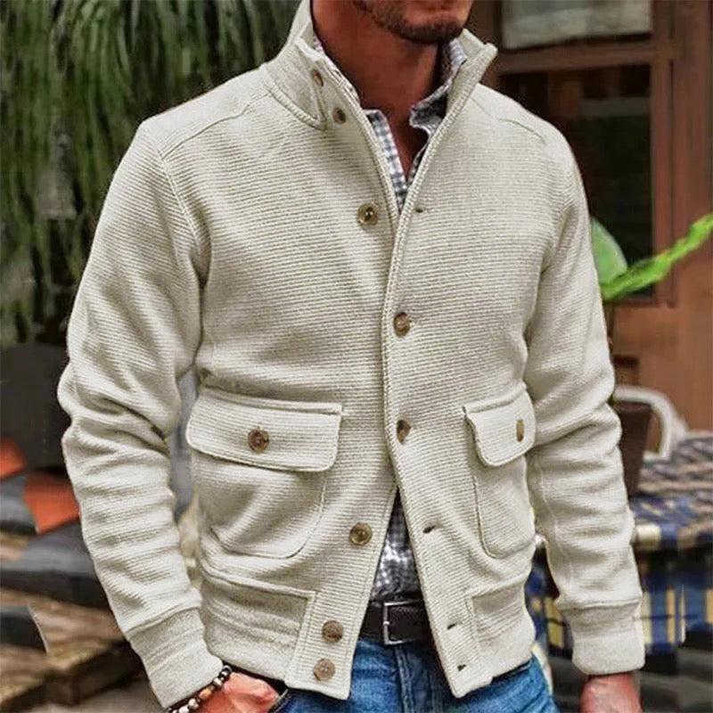 ELIAS | Elegante Strickjacke für Männer