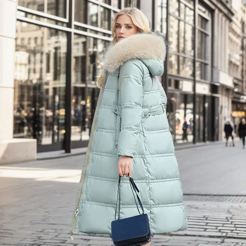 Holly - Luxuriöse Daunenjacke Damen Winter