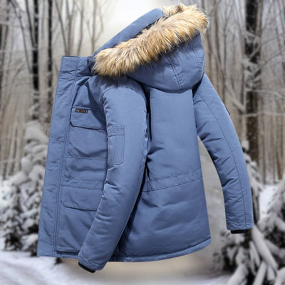 Alex - Winter Pelzkragen Jacke