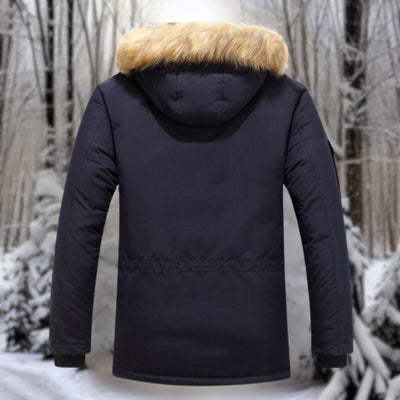 Alex - Winter Pelzkragen Jacke