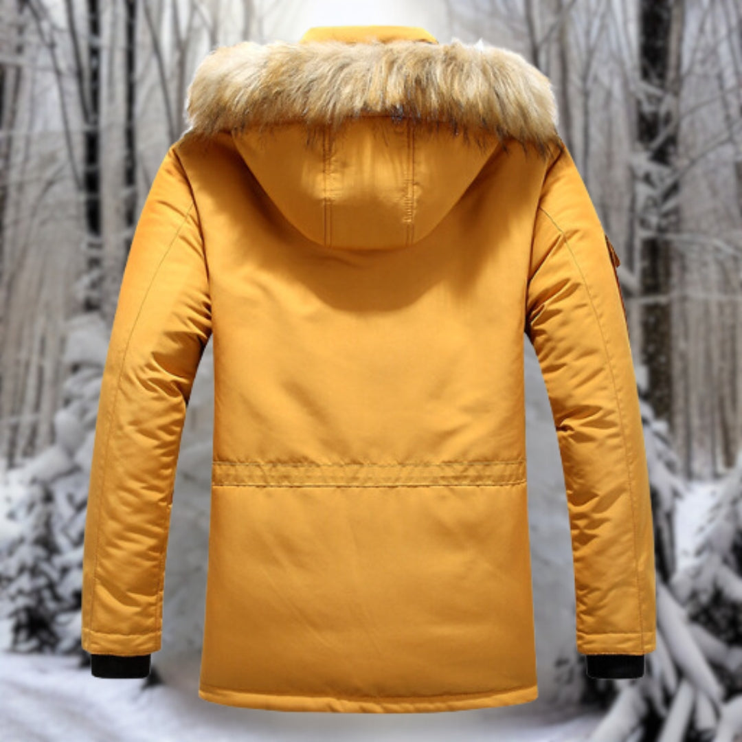 Alex - Winter Pelzkragen Jacke