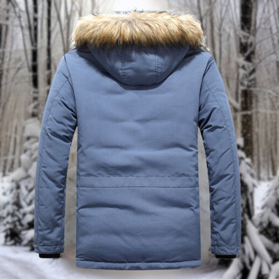 Alex - Winter Pelzkragen Jacke