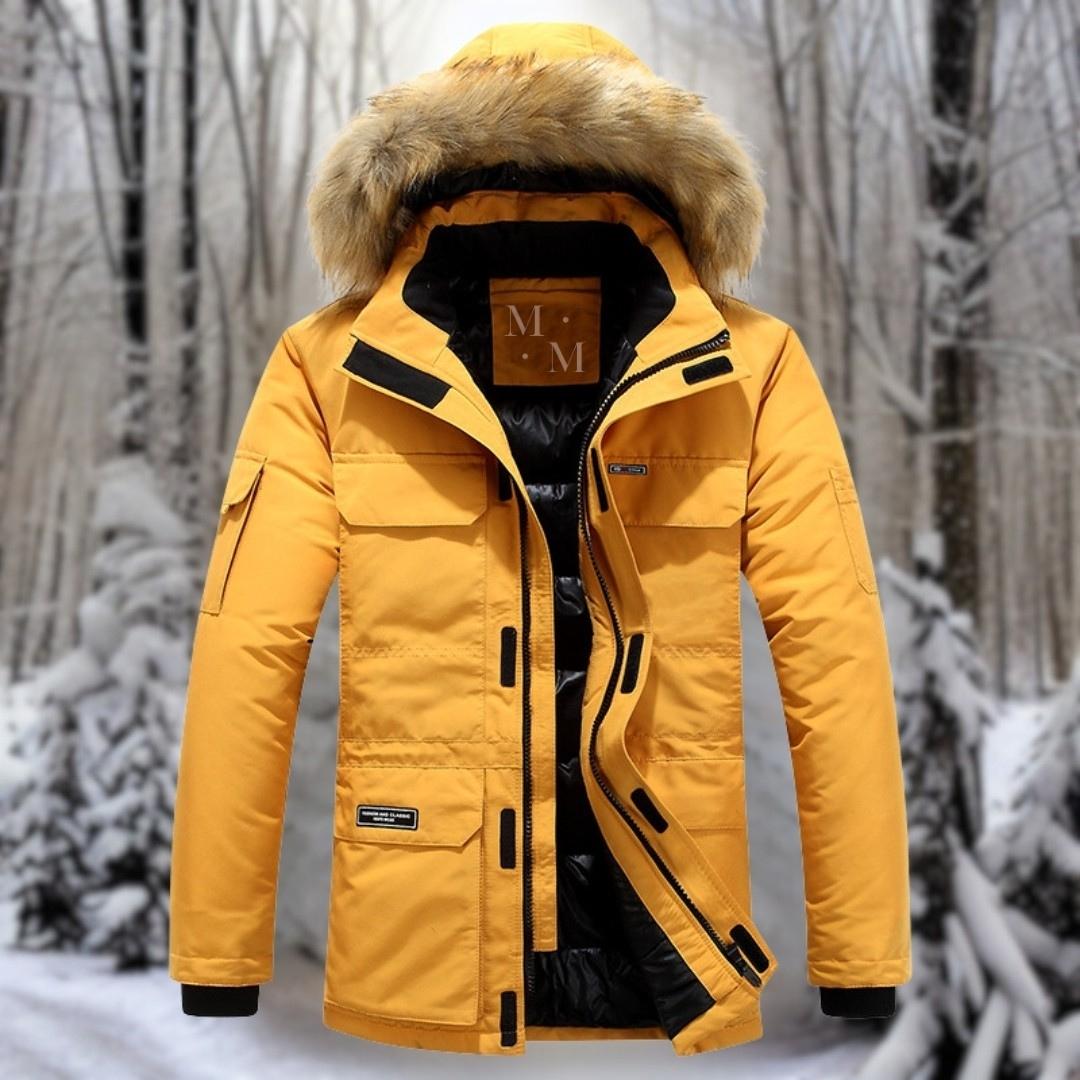 Alex - Winter Pelzkragen Jacke