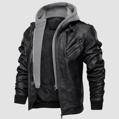 Fabrizio - Herren Motorradjacke Leder