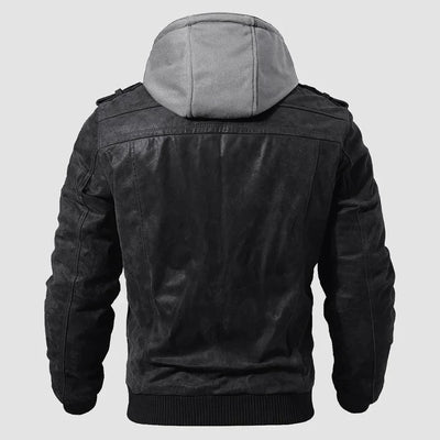 Fabrizio - Herren Motorradjacke Leder