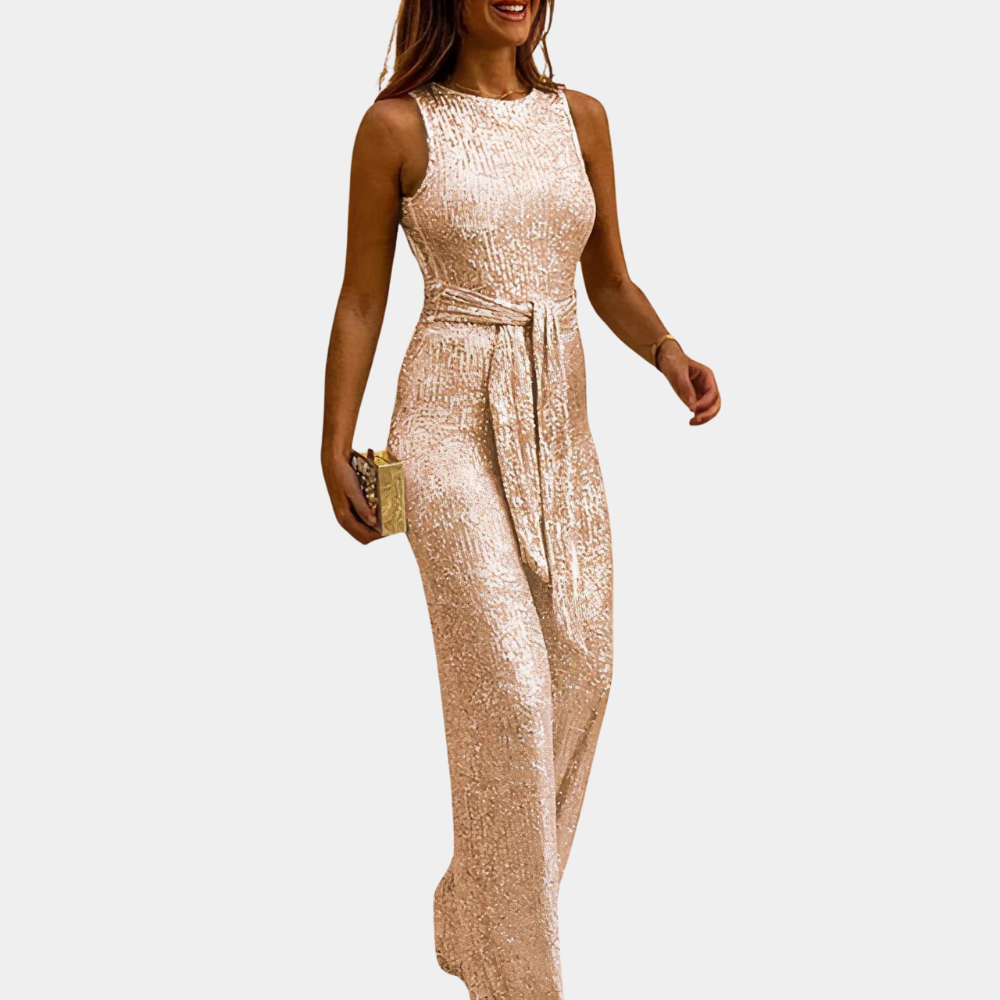 BEATRIX- Glitzernder Jumpsuit für Damen