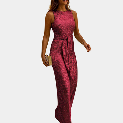 BEATRIX- Glitzernder Jumpsuit für Damen