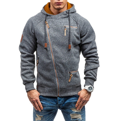 Robert - Herren Pullover mit Reißverschluss